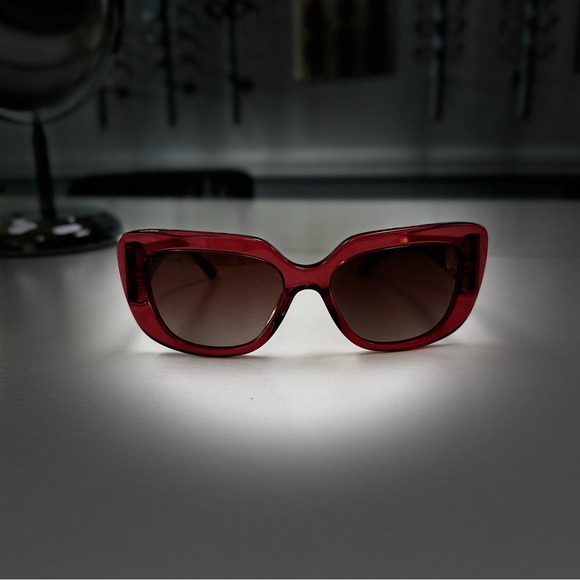 Women’s Bvlgari Chic Red Sunglasses